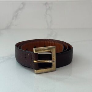 Vintage Pierre Cardin Leather Belt